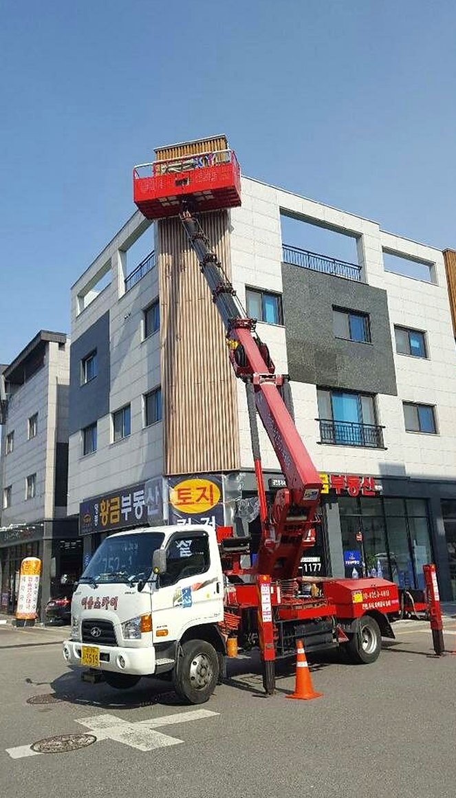 김제 시설물·고소작업 - 시설물 도장 작업